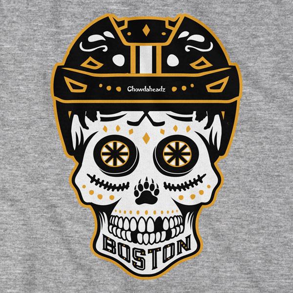 Boston Black & Gold Dead Head T-Shirt product image 2