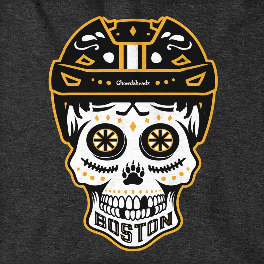 Boston Black And Gold Dead Head Hoodie product image 2