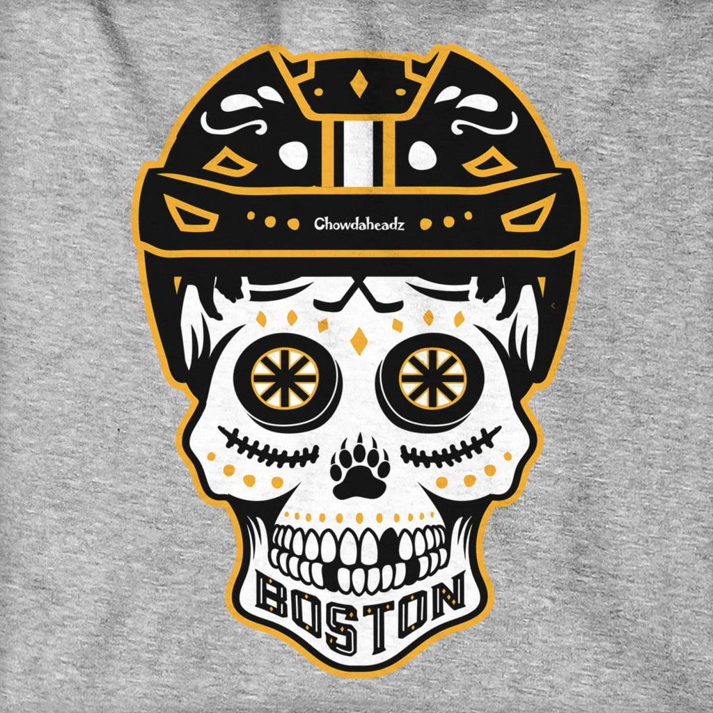 Boston Black And Gold Dead Head Hoodie product image 4