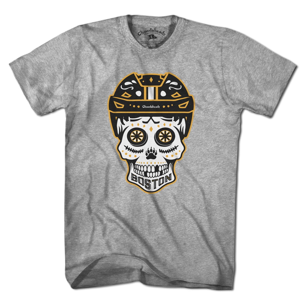 Boston Black & Gold Dead Head T-Shirt product image 1