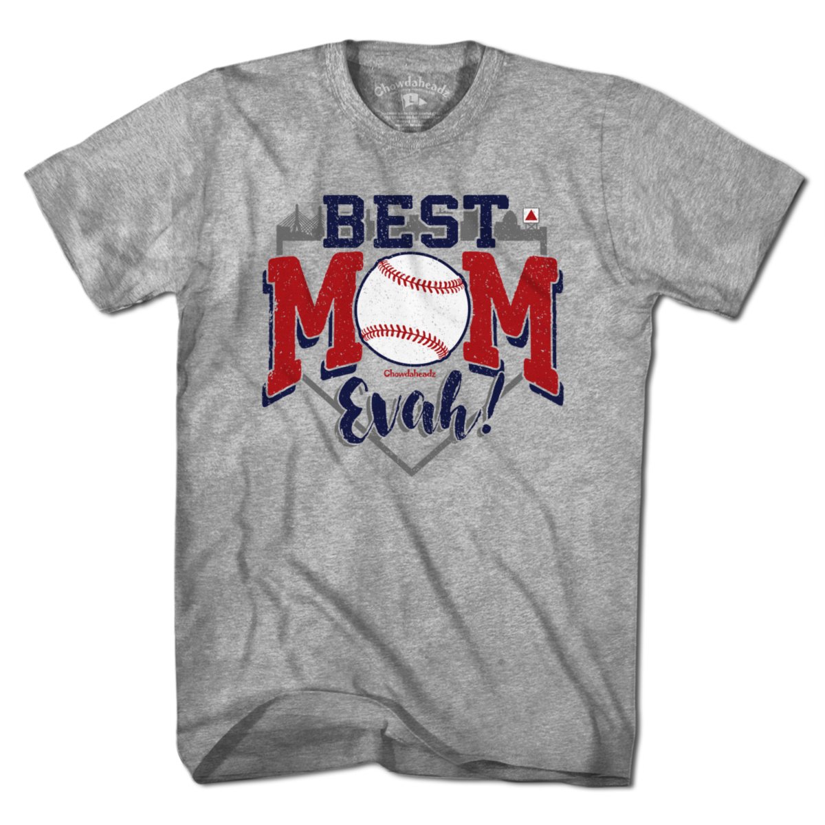 Best Mom Evah Baseball T-Shirt product image 3