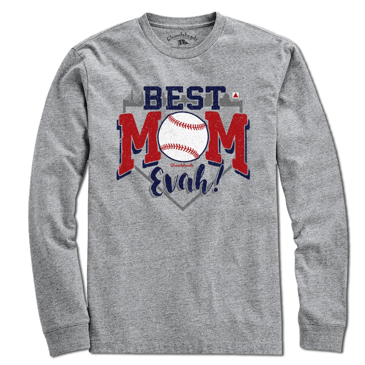 Best Mom Evah Baseball T-Shirt product image 4