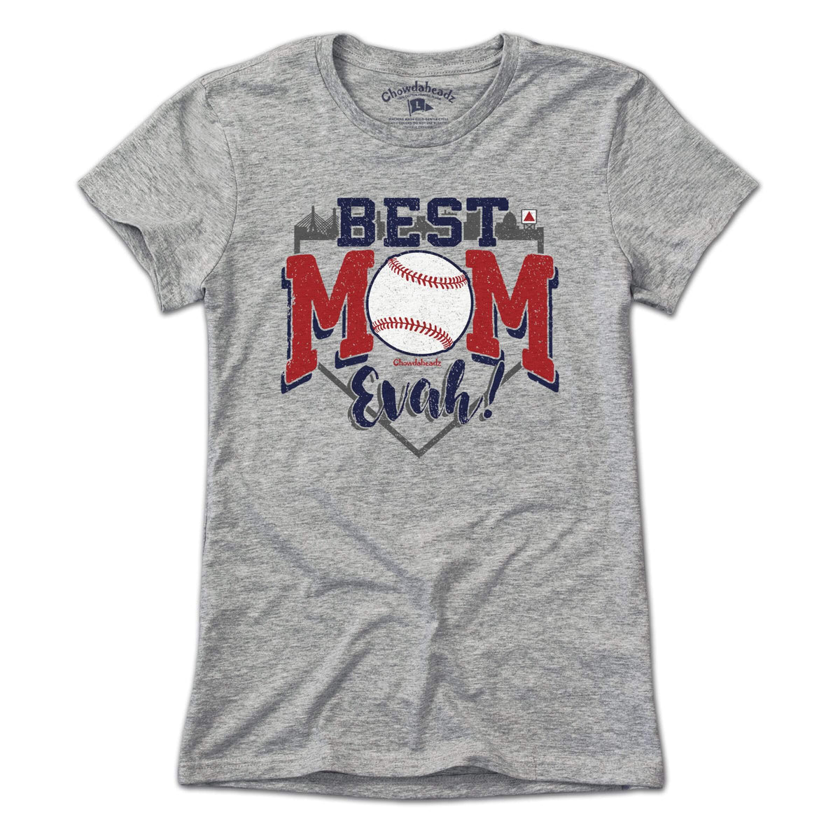 Best Mom Evah Baseball T-Shirt product image 1