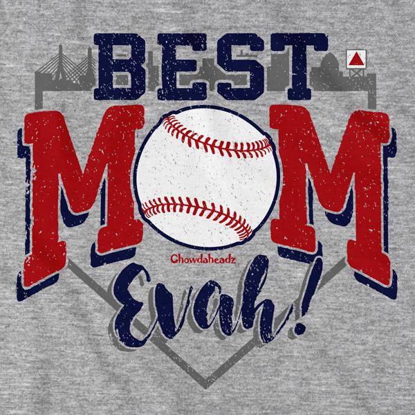 Best Mom Evah Baseball T-Shirt product image 2