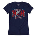 Best Mom Evah Football T-Shirt product image 1