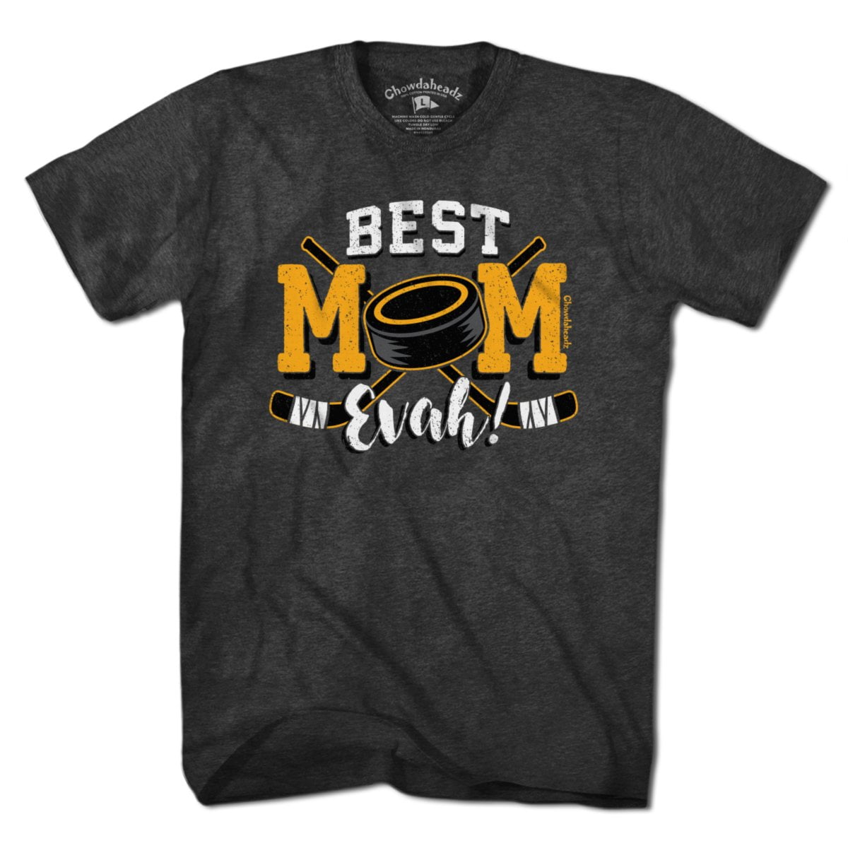 Best Mom Evah Hockey T-Shirt product image 3