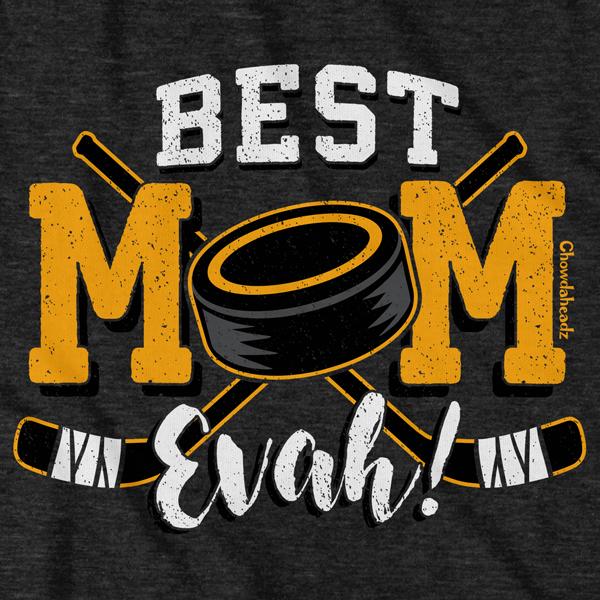 Best Mom Evah Hockey T-Shirt product image 2