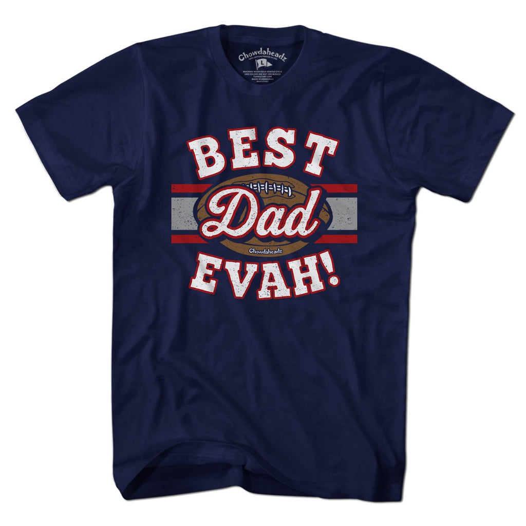 Best Dad Evah Football T-Shirt product image 1