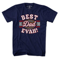Best Dad Evah Football T-Shirt product image 1