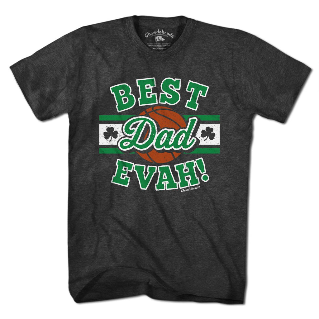Best Dad Evah Basketball T-Shirt product image 1