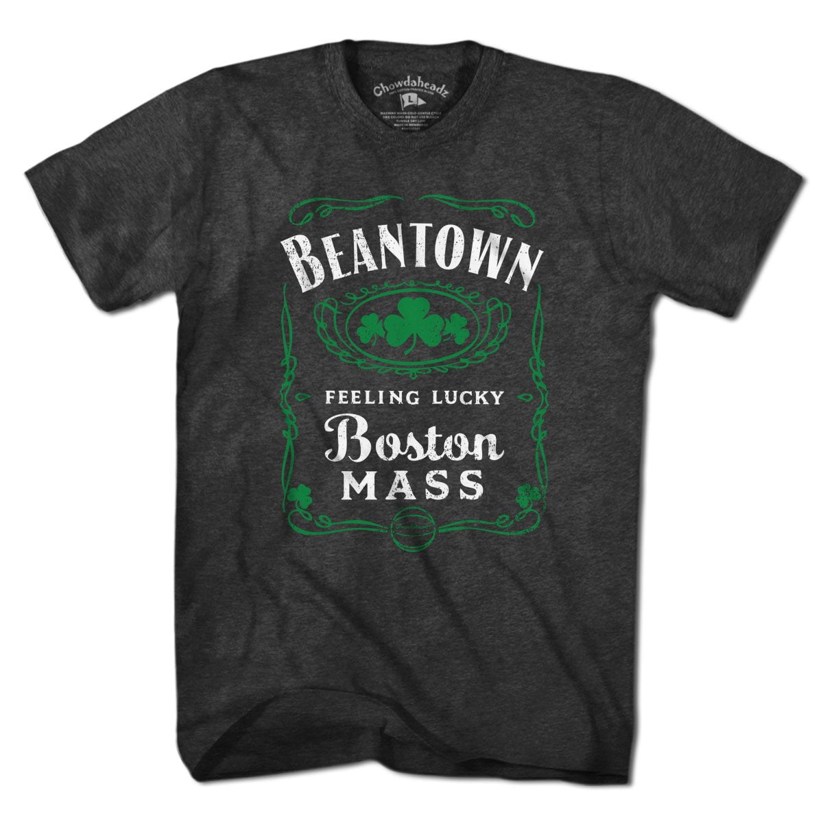 Beantown Boston Mass Label T-Shirt product image 1