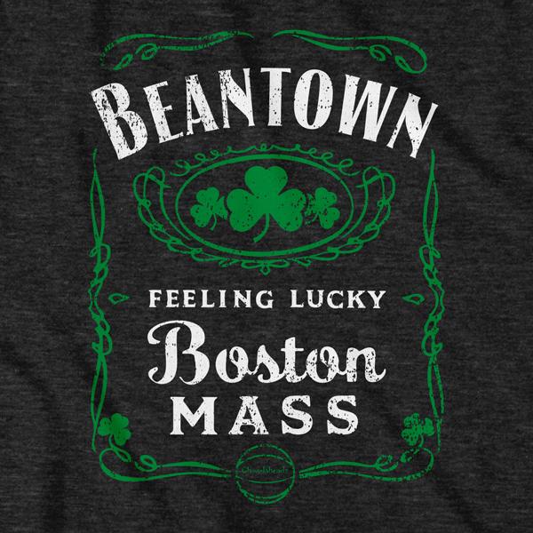 Beantown Boston Mass Label T-Shirt product image 2