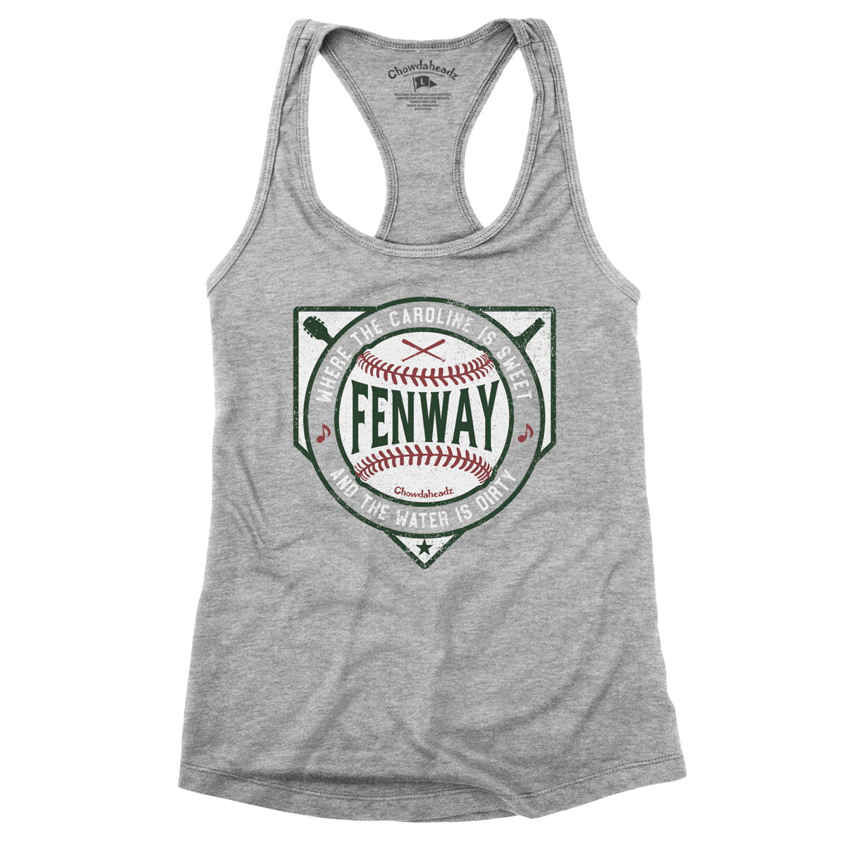 Sweet Caroline Dirty Water Fenway Ladies Tank Top