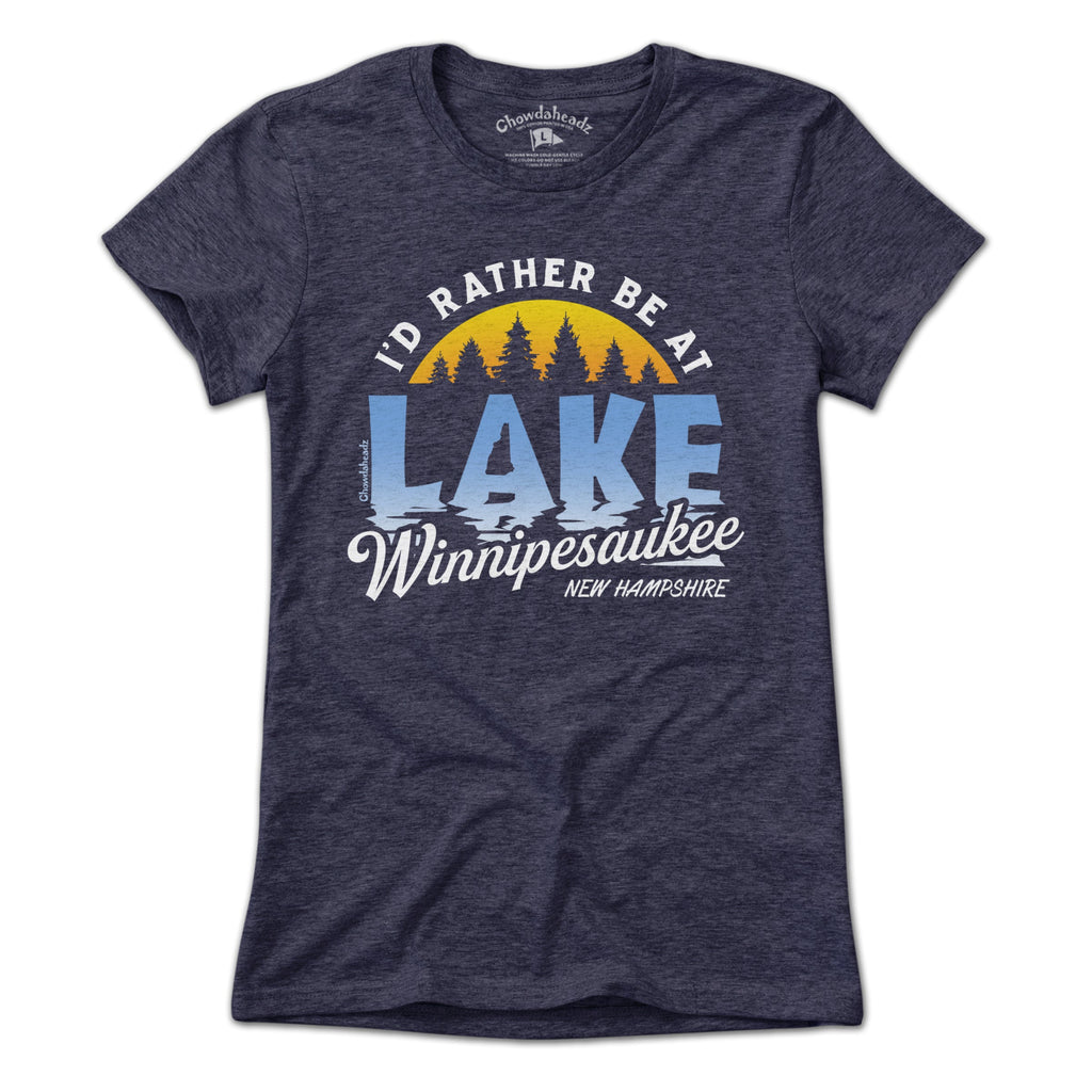 I'd Rather Be at Lake Winnipesaukee T-Shirt product image 7