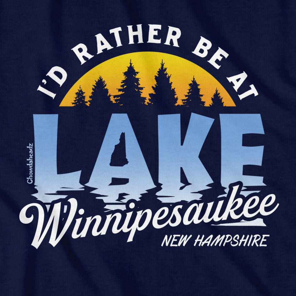I'd Rather Be at Lake Winnipesaukee T-Shirt product image 2