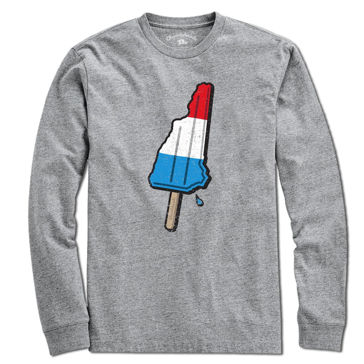 New Hampshire Patriotic Popsicle T-Shirt product image 3