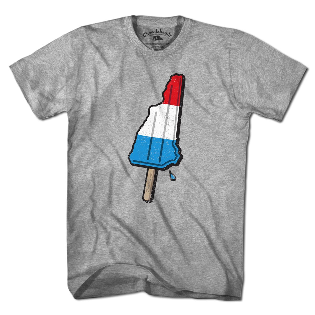 New Hampshire Patriotic Popsicle T-Shirt product image 1