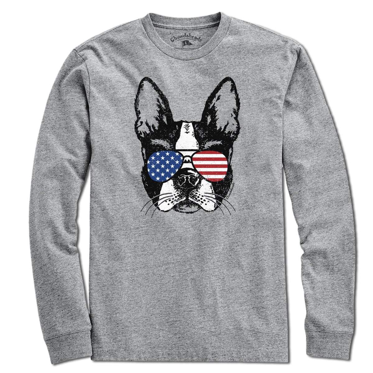 Patriotic Boston Terrier T-Shirt product image 3