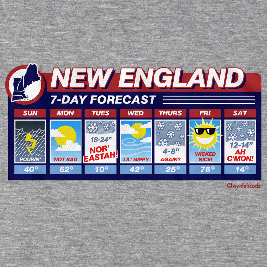 New England Weather T-Shirt product image 9