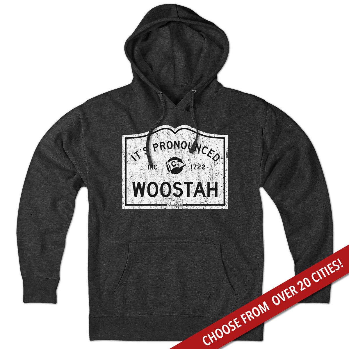 It's Pronounced... City Sign Hoodie product image 1
