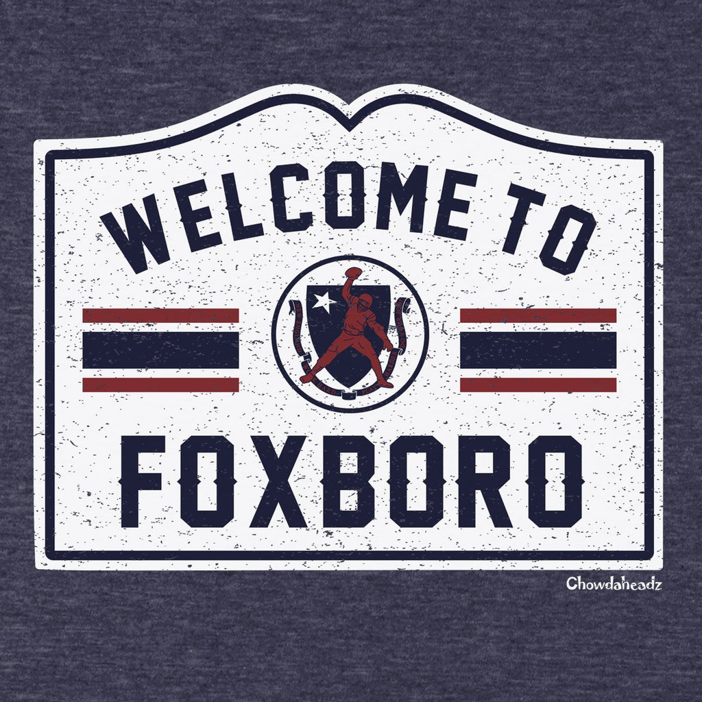 Welcome To Foxboro Sign T-Shirt product image 2