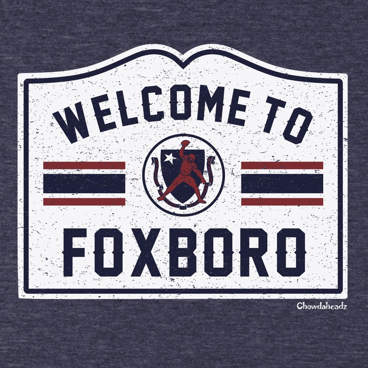 Welcome To Foxboro Sign T-Shirt product image 2
