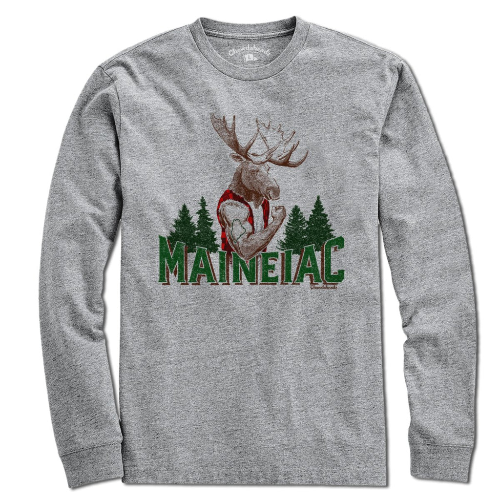 Maineiac Muscle Moose T-Shirt product image 3