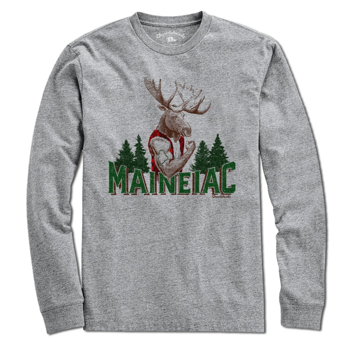 Maineiac Muscle Moose T-Shirt product image 3