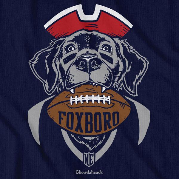 Foxboro Football Dog T-Shirt product image 2