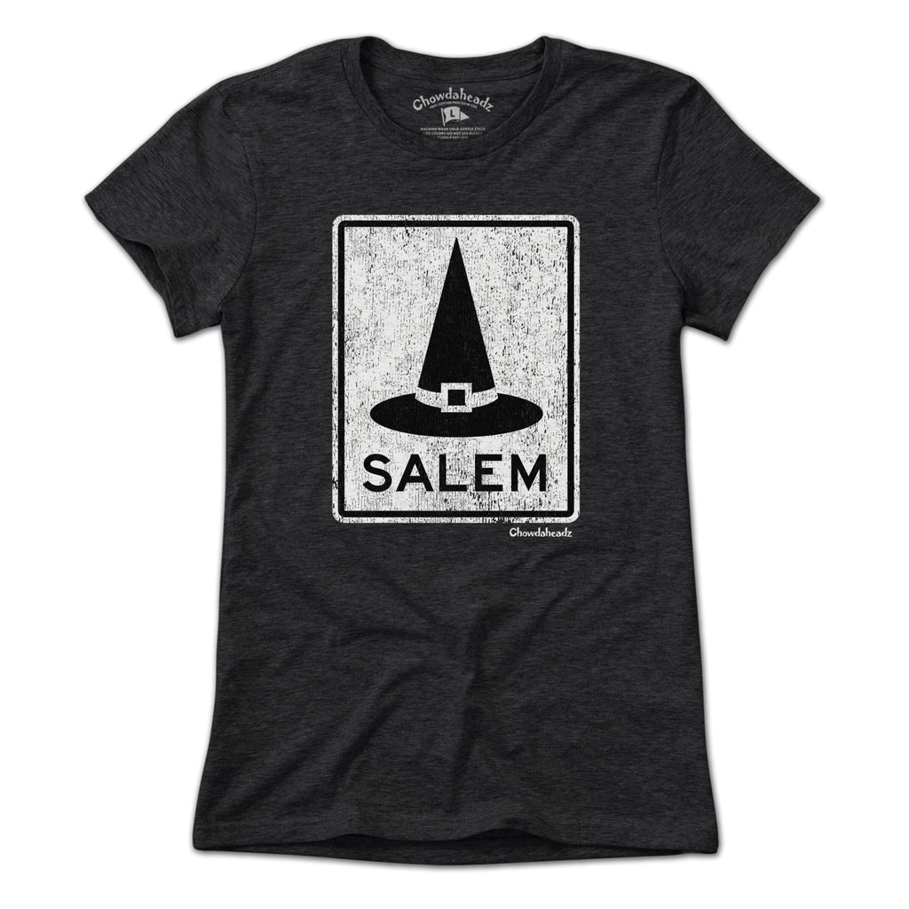 Salem MA Witch Hat Sign T-Shirt