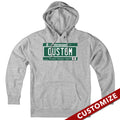 Custom Vermont License Plate Hoodie product image 1