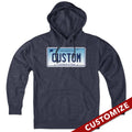 Custom Connecticut License Plate Hoodie product image 1