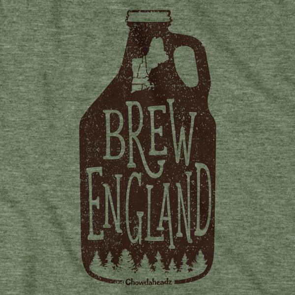 Brew England Growler T-Shirt product image 2