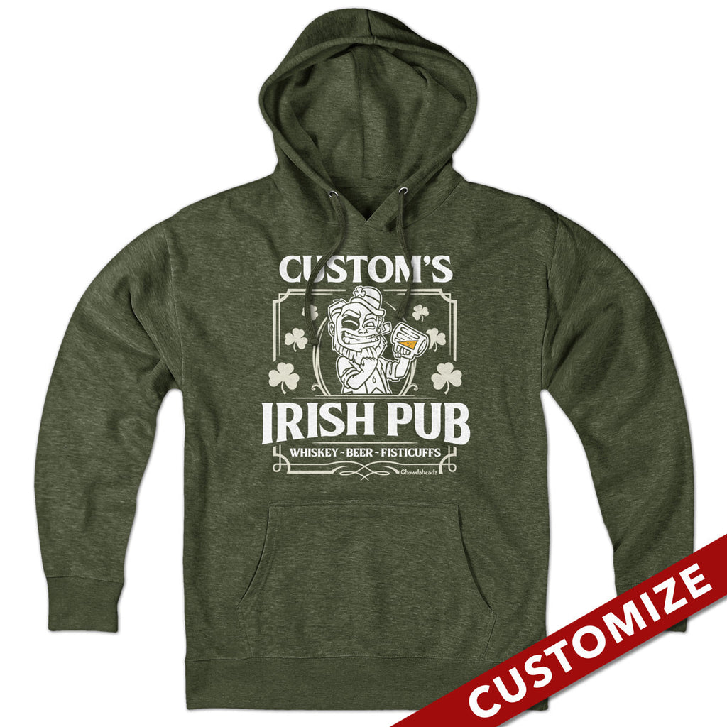 Custom Name's Irish Pub Hoodie product image 1