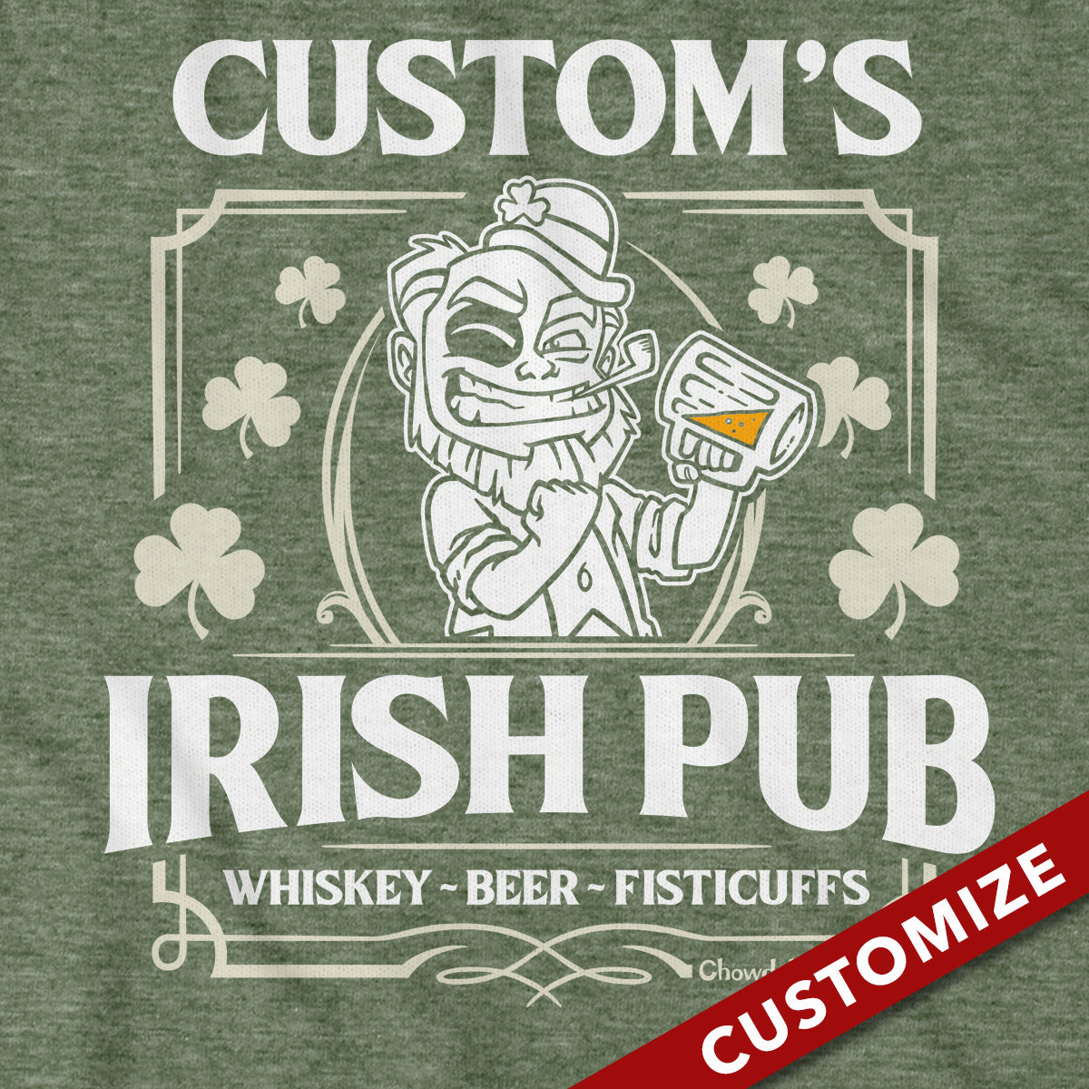 Custom Name's Irish Pub Hoodie product image 2