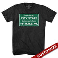 Custom My Ass is From Mass T-shirt product image 1