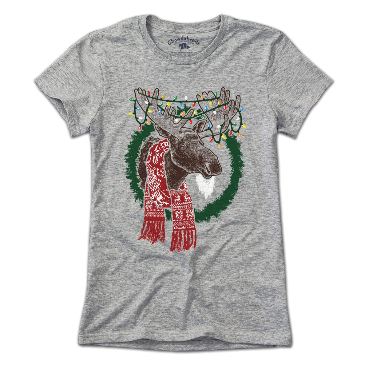 Merry Christmoose Holiday T-Shirt product image 4