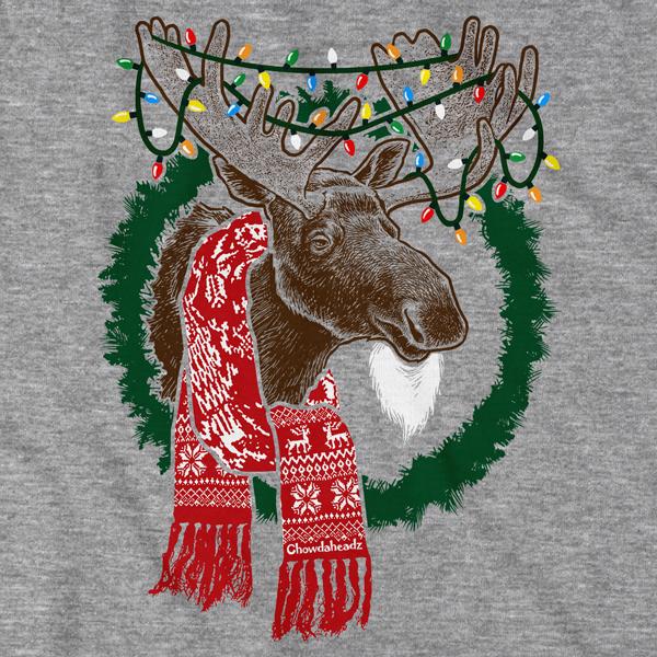 Merry Christmoose Holiday T-Shirt product image 2