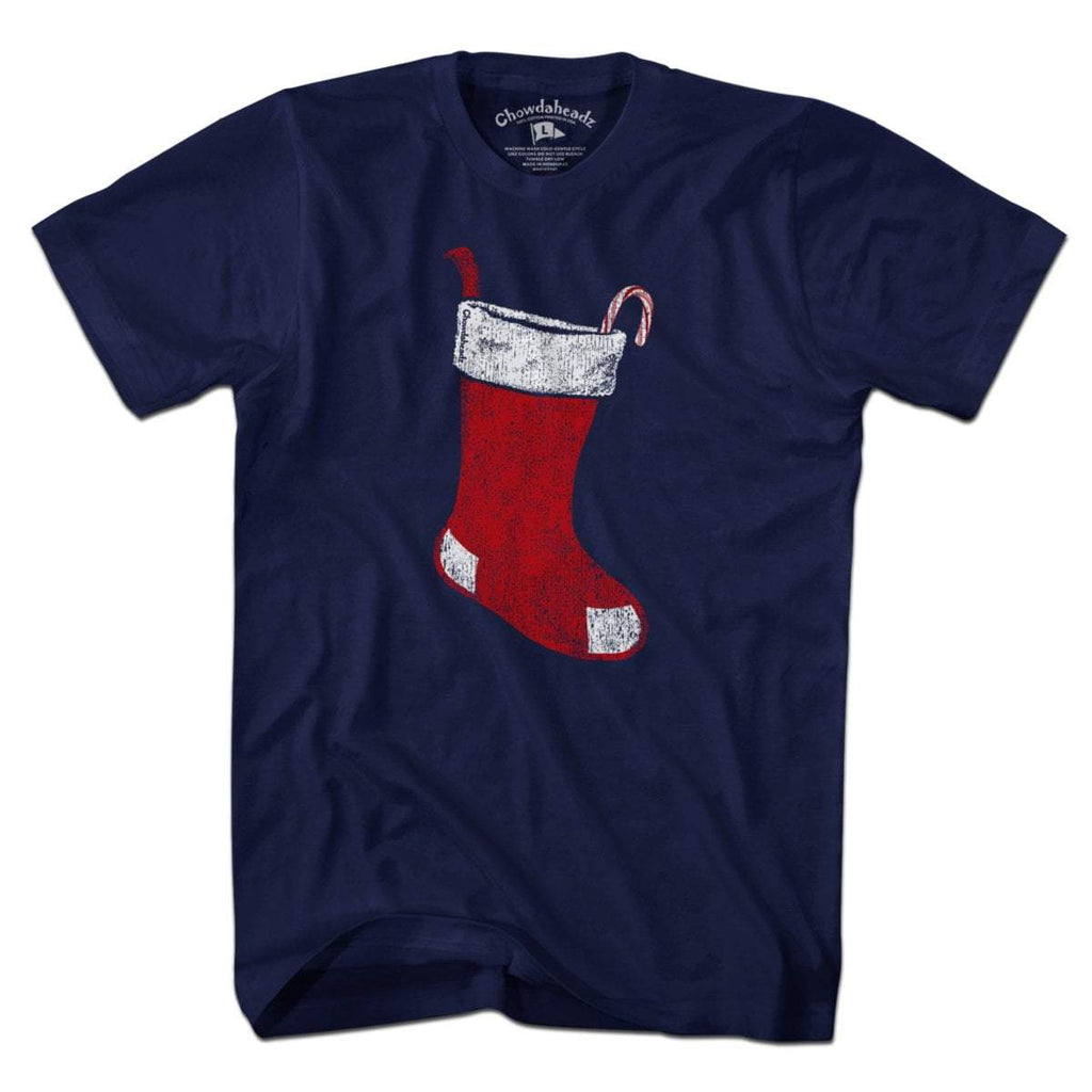 Boston Christmas Stocking T-Shirt product image 1