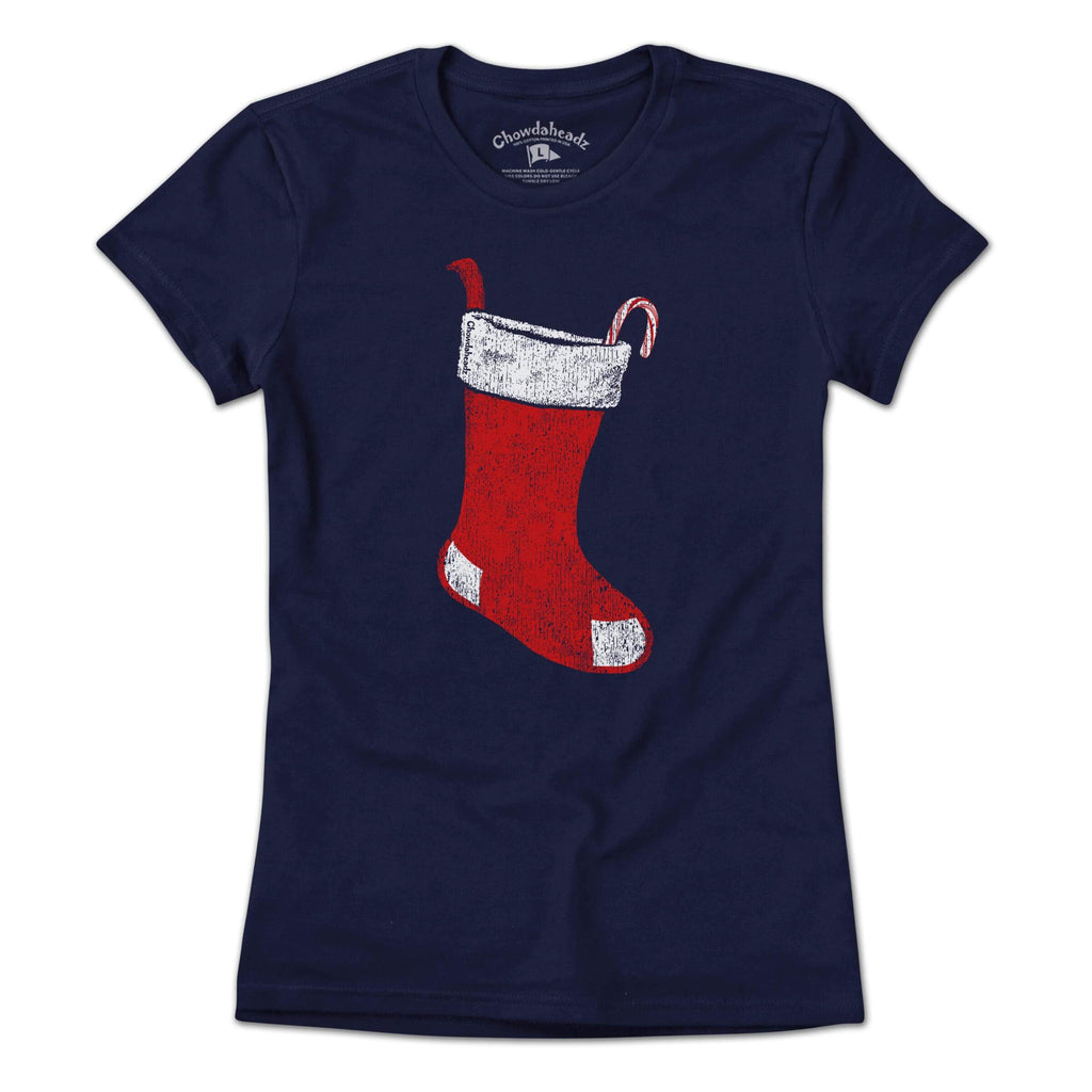 Boston Christmas Stocking T-Shirt product image 4