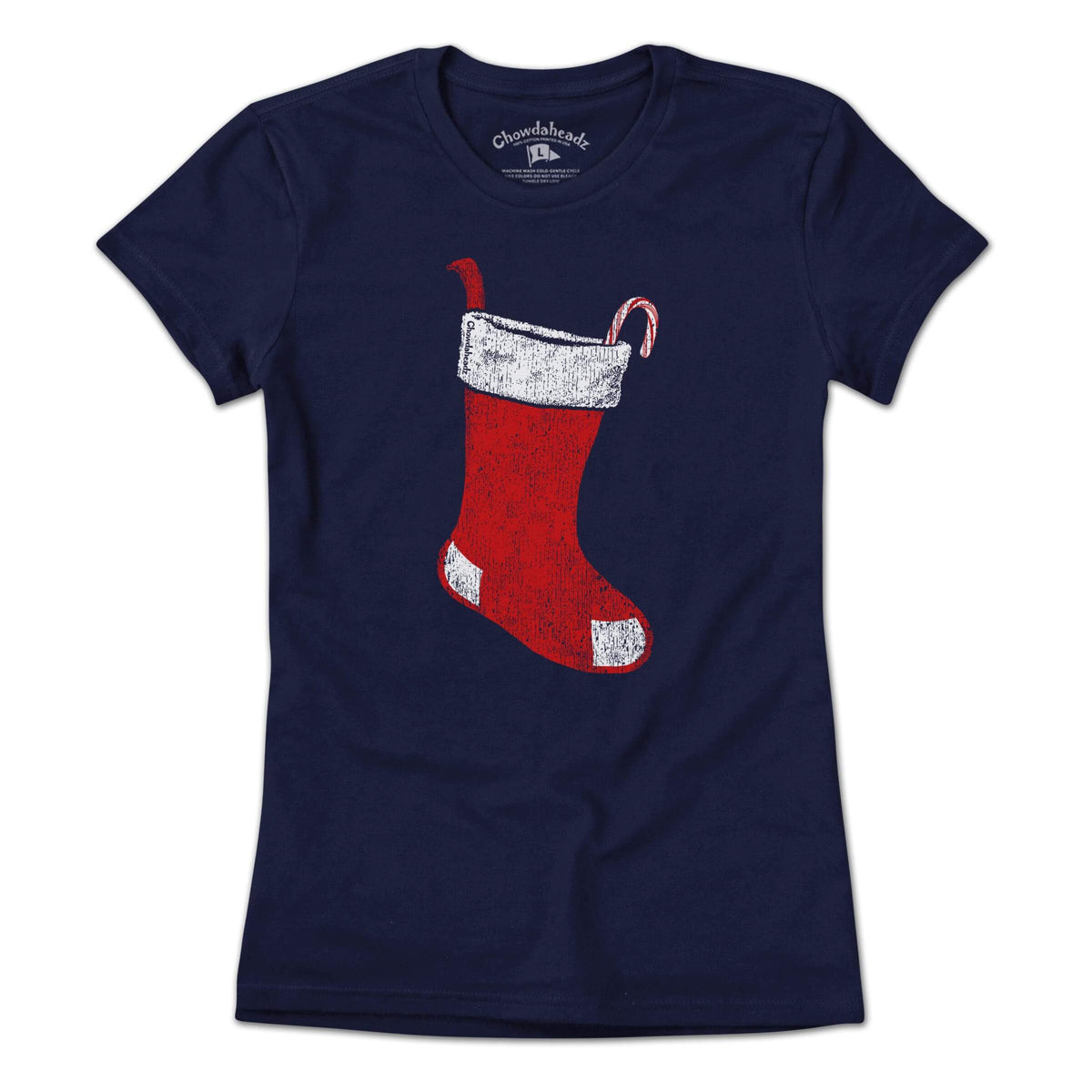Boston Christmas Stocking T-Shirt product image 4