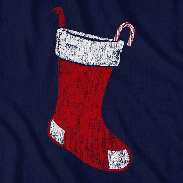 Boston Christmas Stocking T-Shirt product image 2