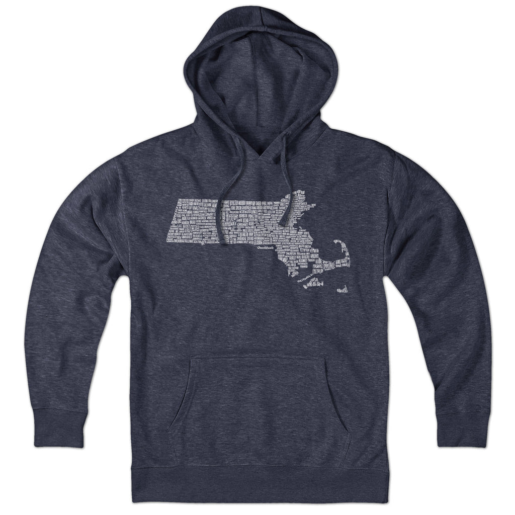 Massachusetts Cities & Towns Hoodie product image 1