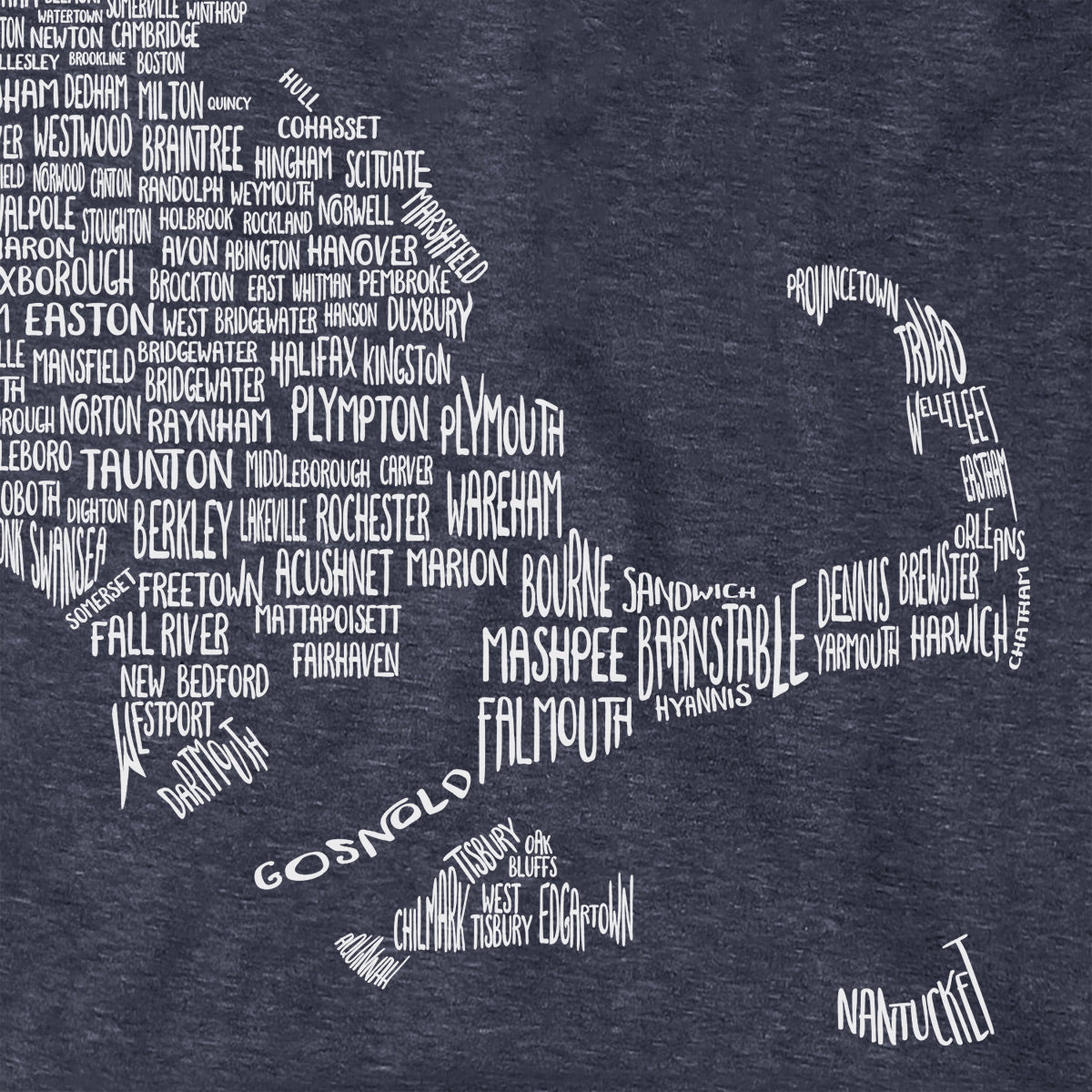 Massachusetts Cities & Towns Hoodie product image 5