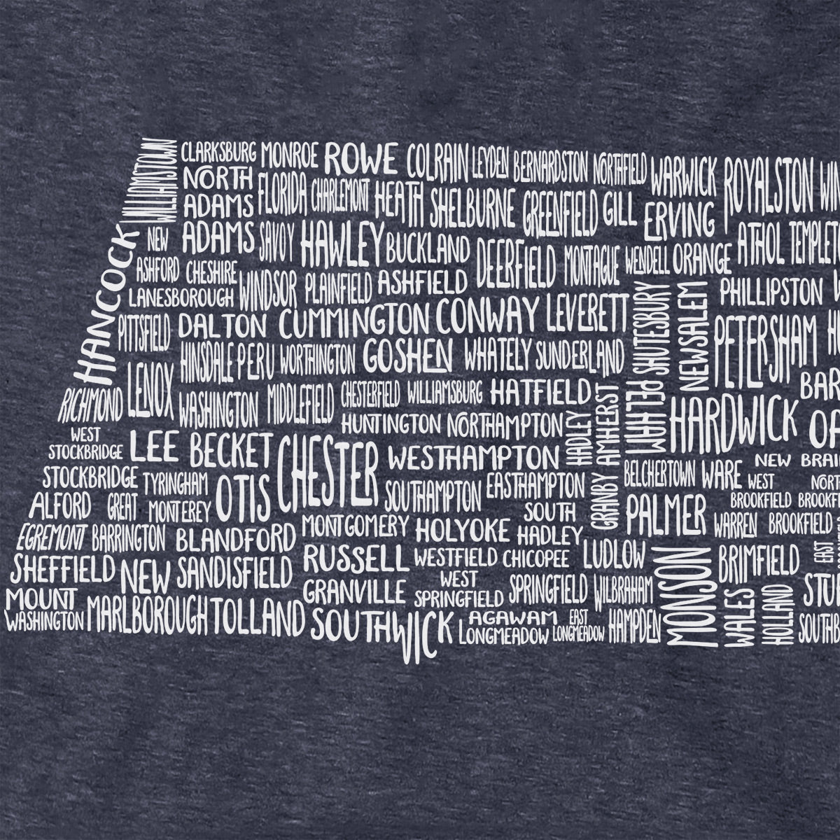 Massachusetts Cities & Towns Hoodie product image 3