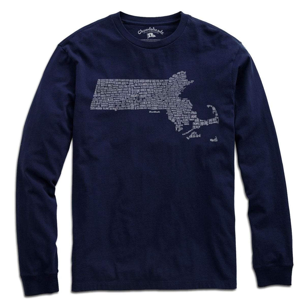 Massachusetts Cities & Towns T-Shirt product image 4
