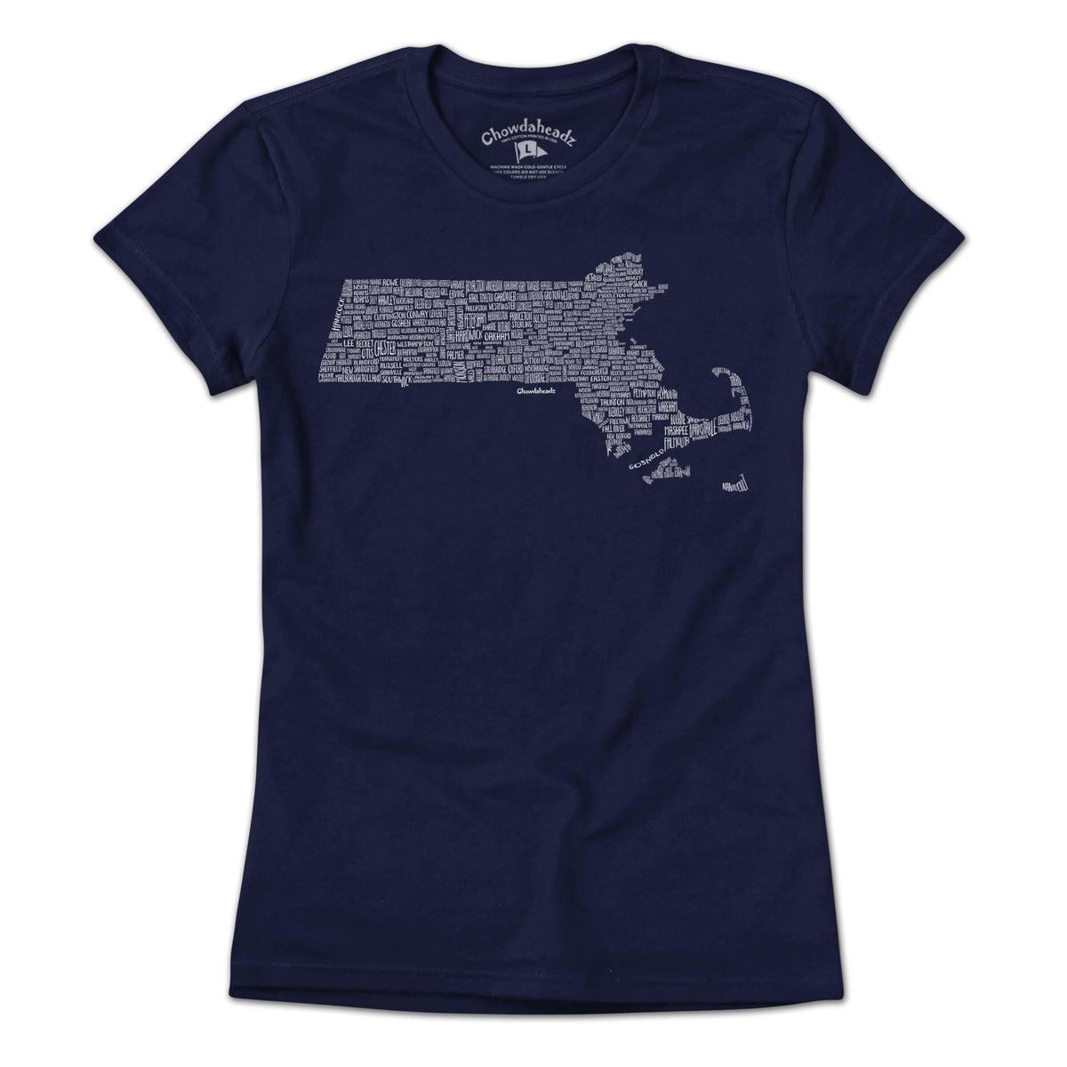 Massachusetts Cities & Towns T-Shirt product image 5