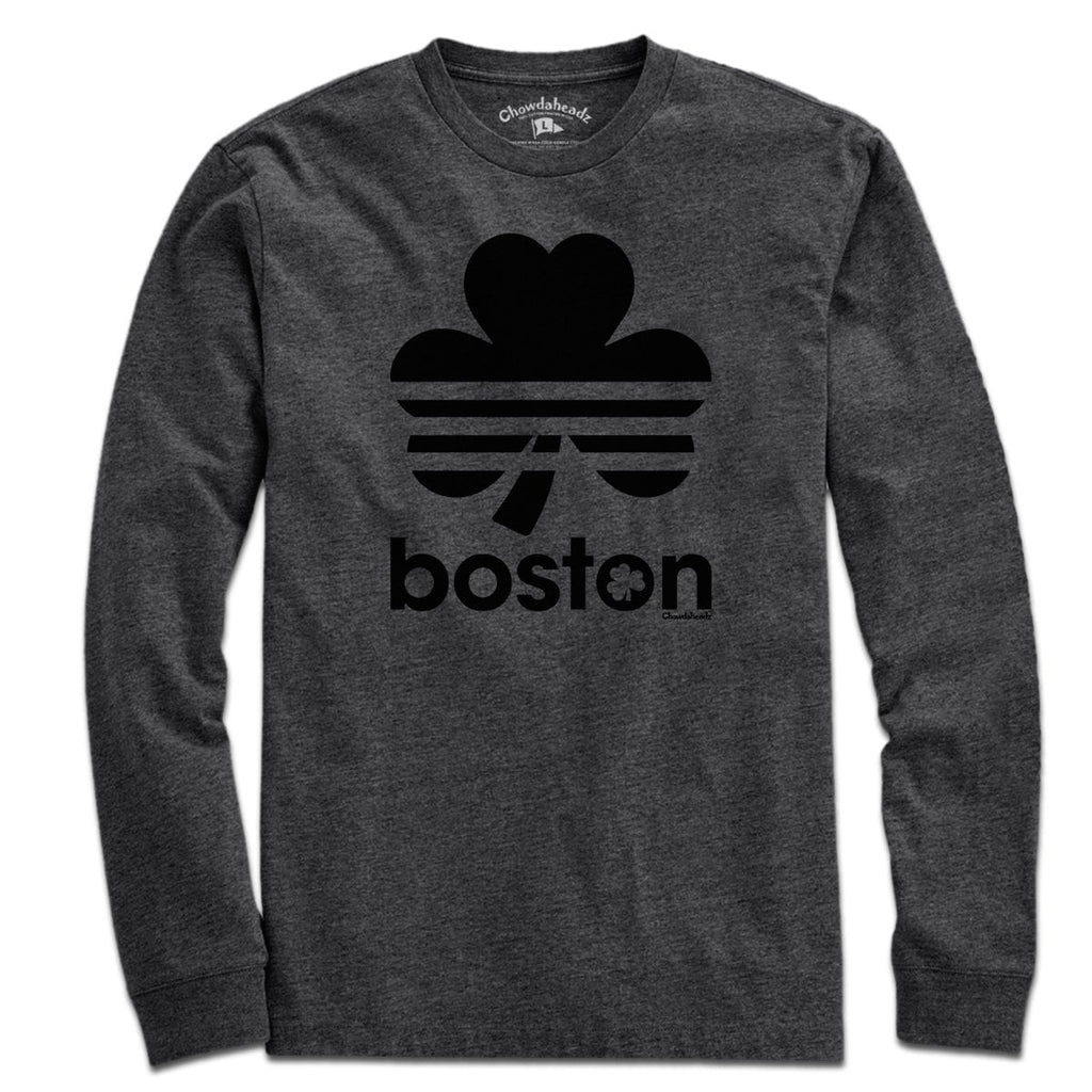 Boston Retro Shamrock Blackout T-Shirt product image 3