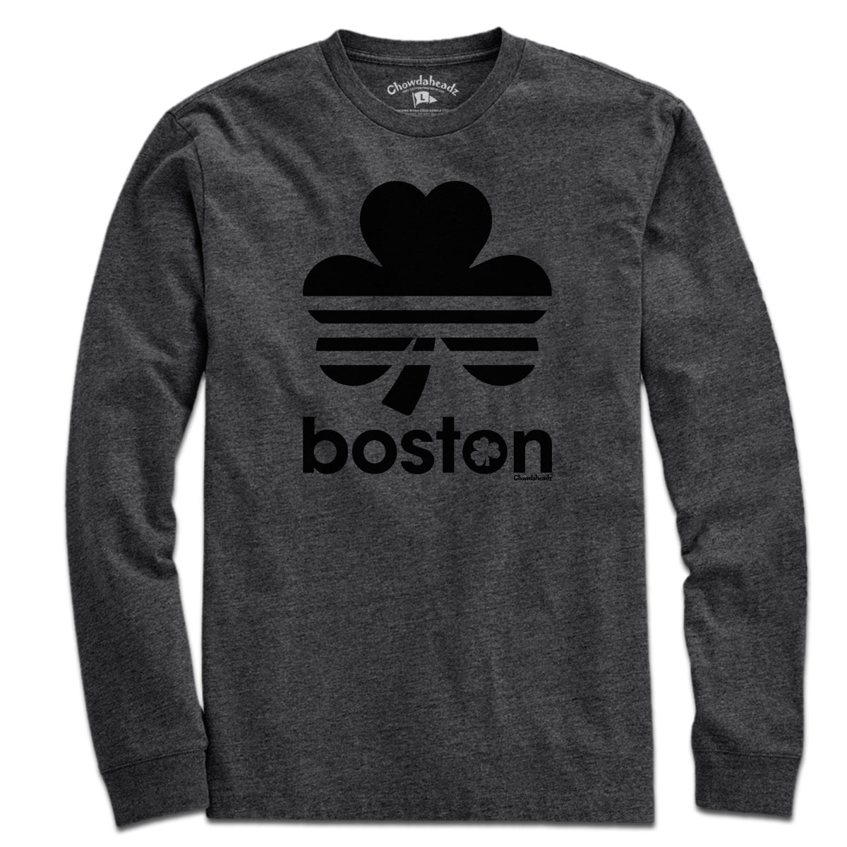 Boston Retro Shamrock Blackout T-Shirt product image 3