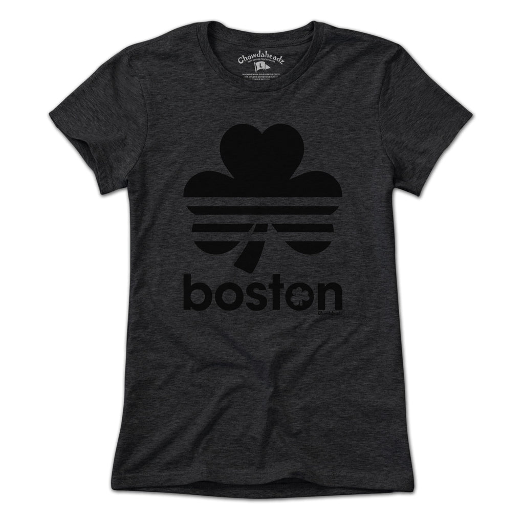 Boston Retro Shamrock Blackout T-Shirt product image 4